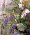 Фиолетовый портрет. 1990. (1680 bytes)